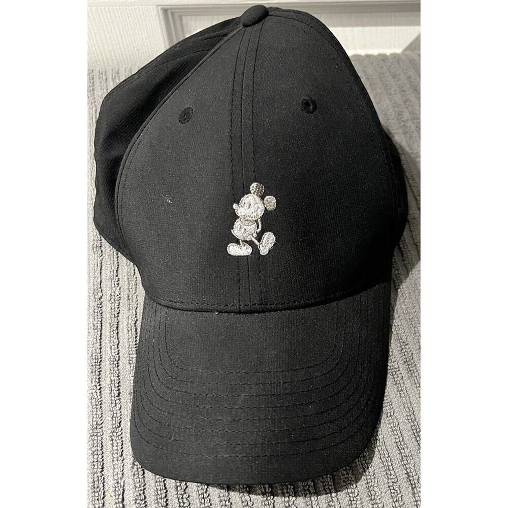 Nike Mickey Mouse Authentic Disney Parks Dri-Fit Legacy91  Black Hat Cap OSFA
